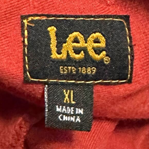 LEE Rust Textured Dot Peplum Crisscross Back Top Women’s XL 3/4 Sleeve Boho - Picture 3 of 7